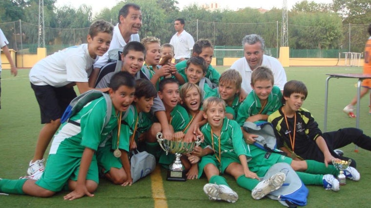 Javi Ontiveros ha disfrutado mucho como jugador del CD Vázquez Cultural.