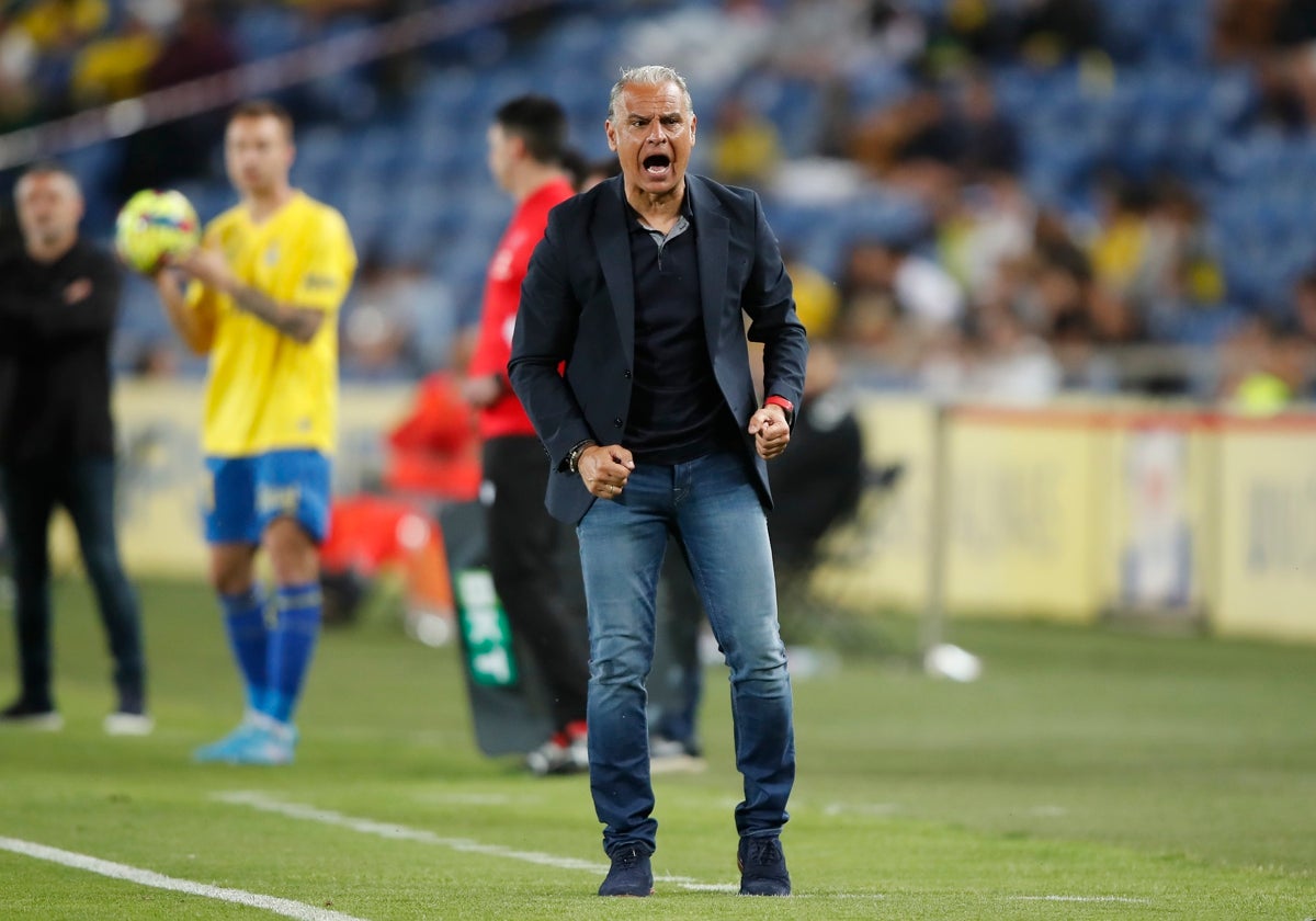 Sergio Pellicer, entrenador del Málaga