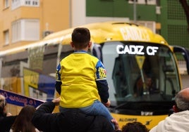 El Cádiz llega a su estadio sin mucha afición