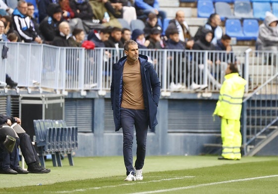 Gaizka Garitano, entrenador del Cádiz CF.