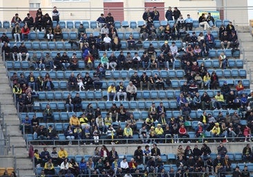 Nunca se ha llegado a los 17.000 espectadores en los encuentros del Cádiz CF como local esta temporada.