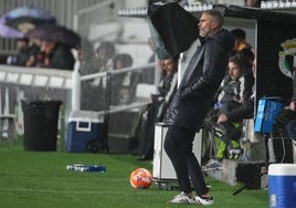 Garitano: «El empate es justo, el charco que nos ha quitado un gol nos lo ha dado después»