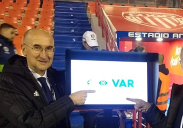 Chirino, junto a Antonio Navarrete en el Anxo Carro de Lugo