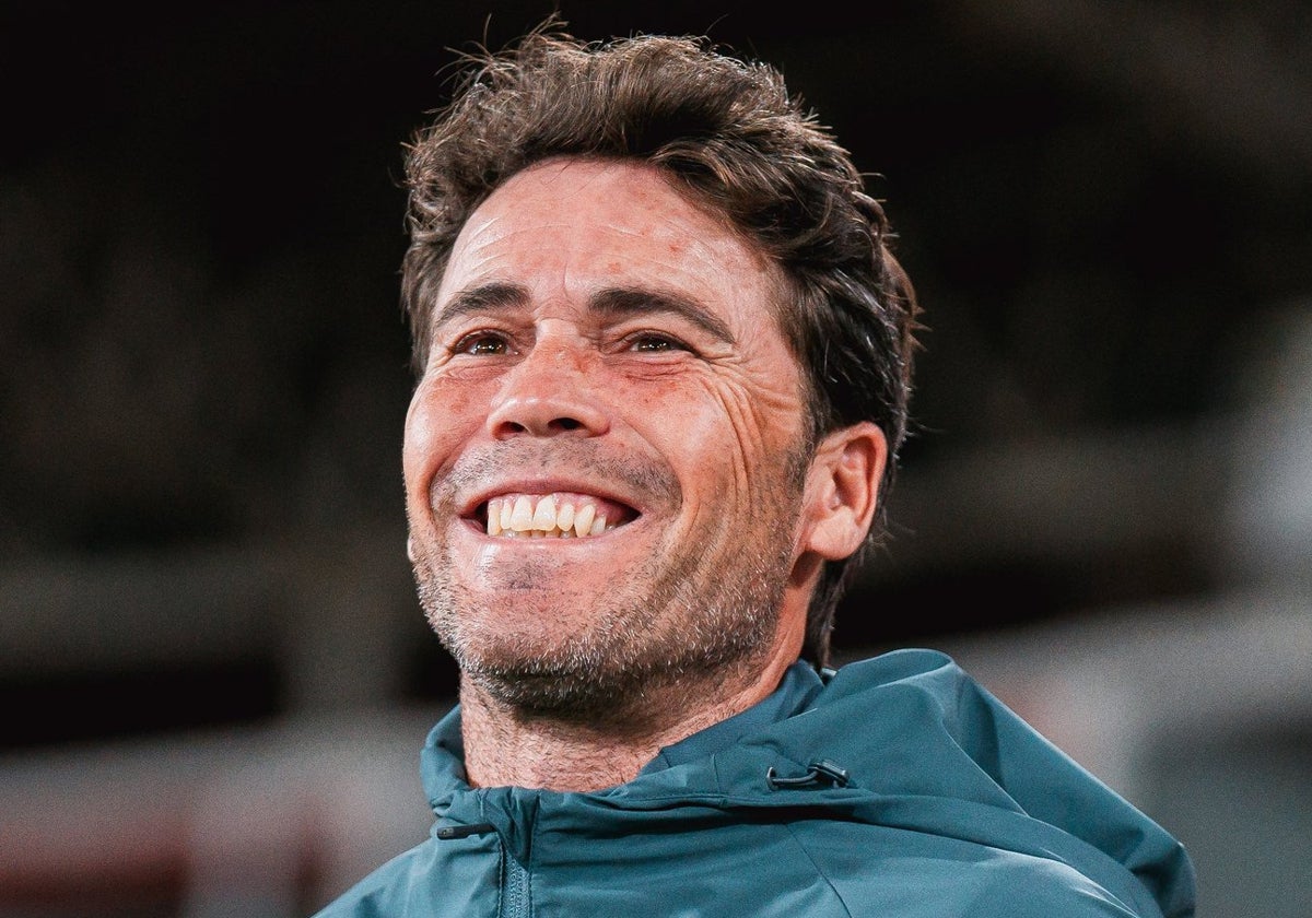 Rubi, entrenador de la UD Almería.