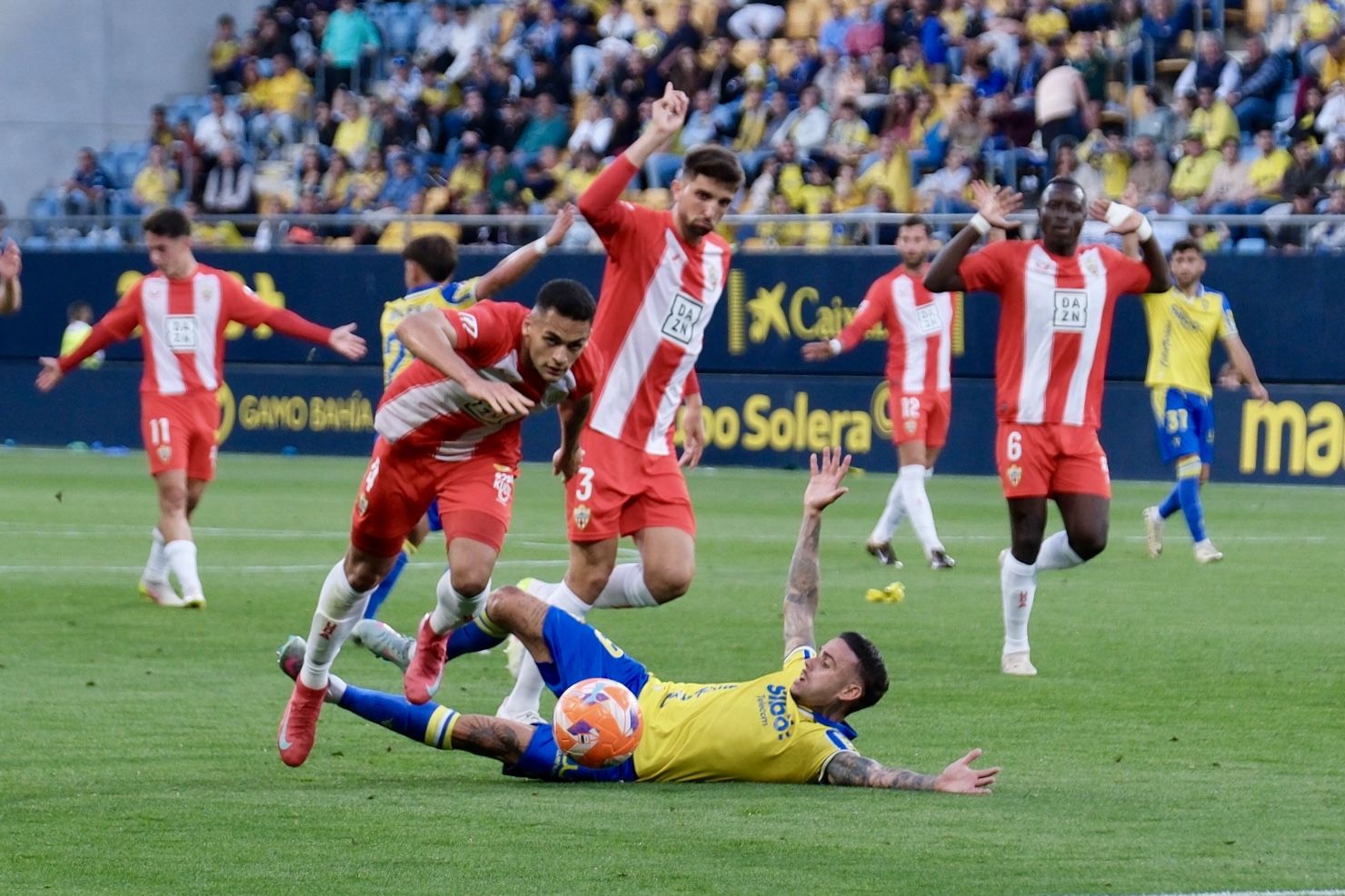 Las imágenes del Cádiz - Almería