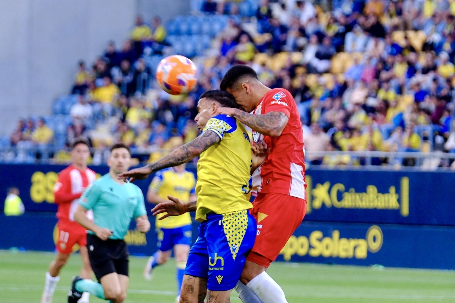 Las imágenes del Cádiz - Almería