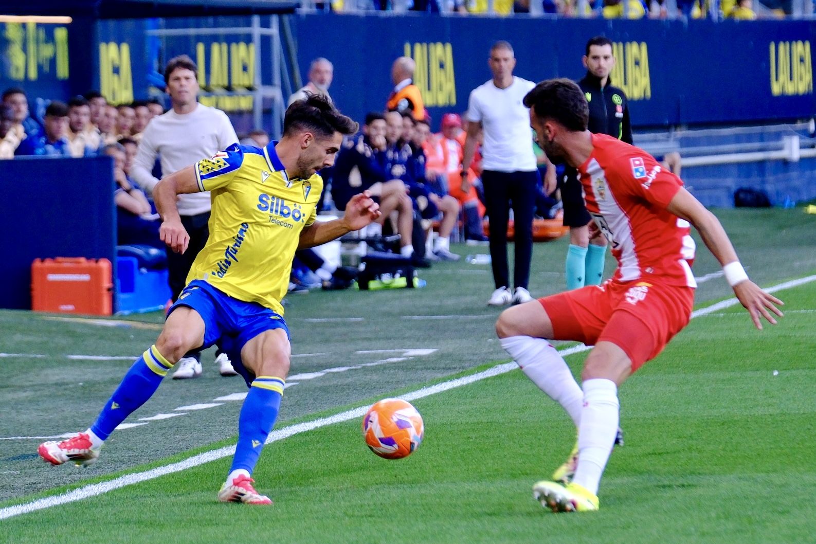 Las imágenes del Cádiz - Almería