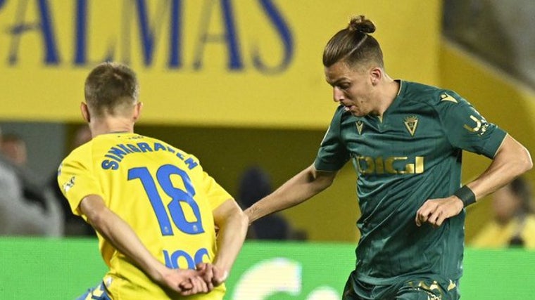 Iván Alejo estuvo cinco temporadas y media en el Cádiz CF.