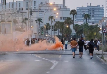 Imágenes de la Huelga del Metal en la capital gaditana.