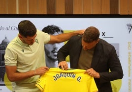 Joaquín González: «No he tenido dudas a la hora de venir al Cádiz CF»