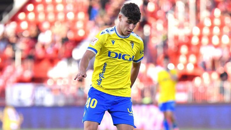 El delantero jerezano Borja Vázquez.