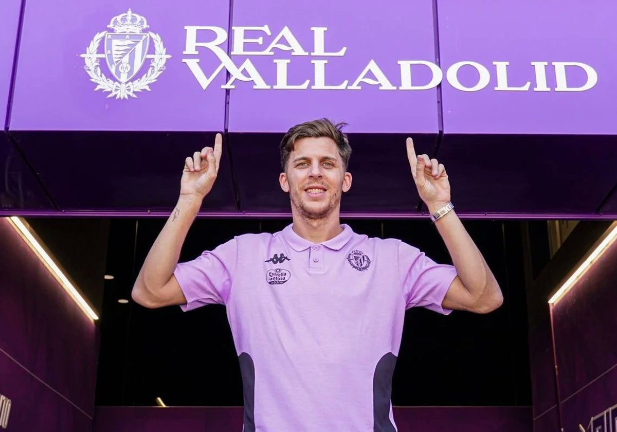 Iván Alejo, nuevo jugador del Valladolid.