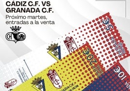 Cádiz - Granada: cuánto cuestan y dónde se venden las entradas del amistoso que se celebrará en Chiclana
