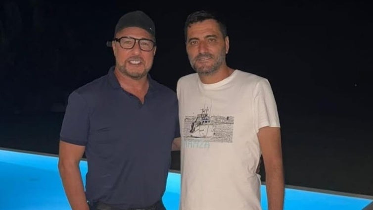 Pina se reencuentra con Dani Güiza: «Grandes recuerdos»