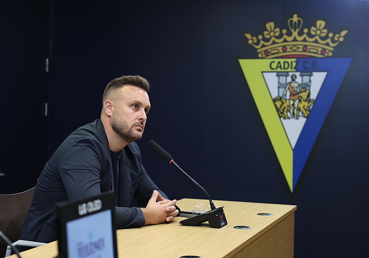 Juan Cala, en rueda de prensa