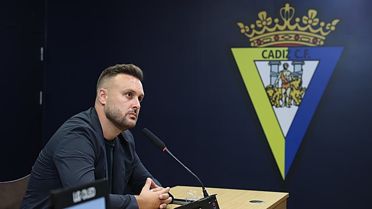 Juan Cala, director deportivo del Cádiz CF.