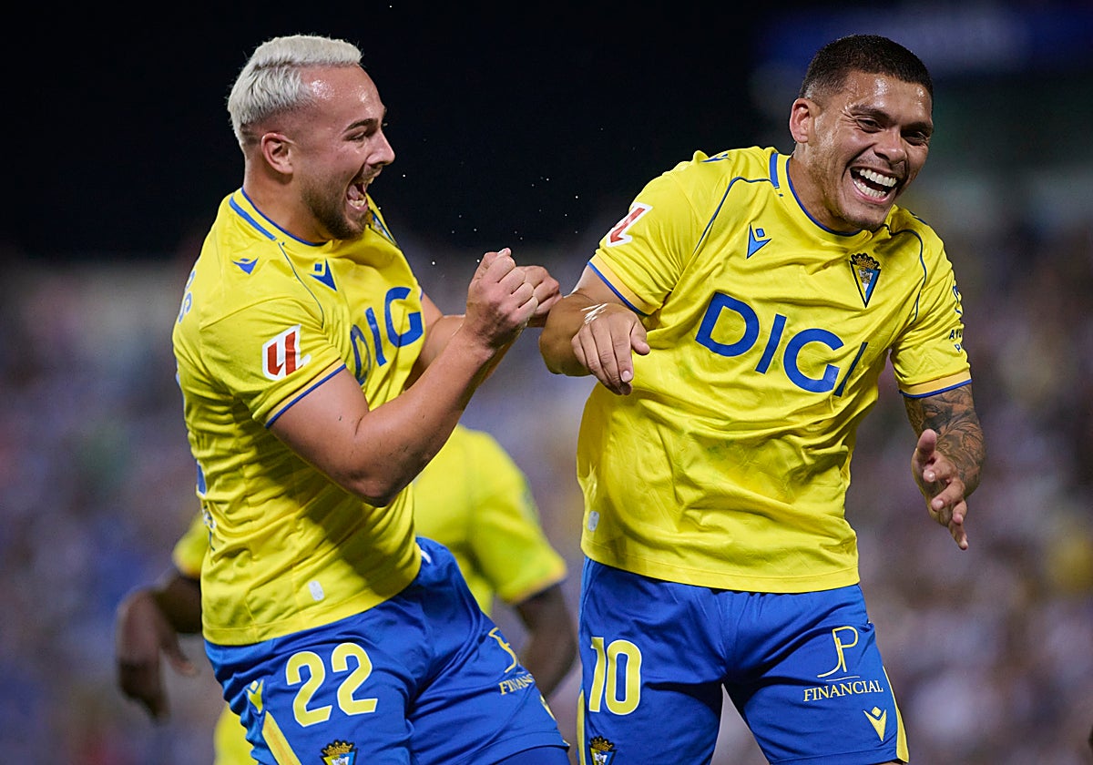 Ontiveros y Brian Ocampo fueron determinantes en Butarque ante el Leganés.