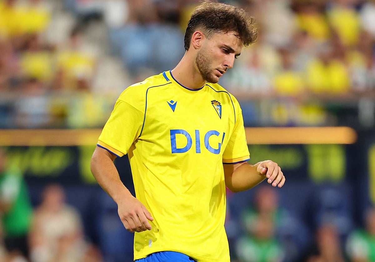 El joven delantero Marcos Denia.