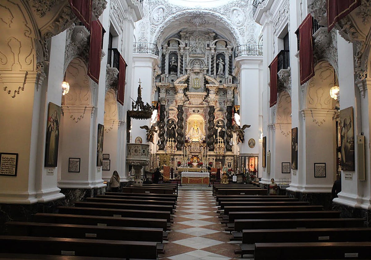 Interior del Iglesia Conventual de Santo Domingo.
