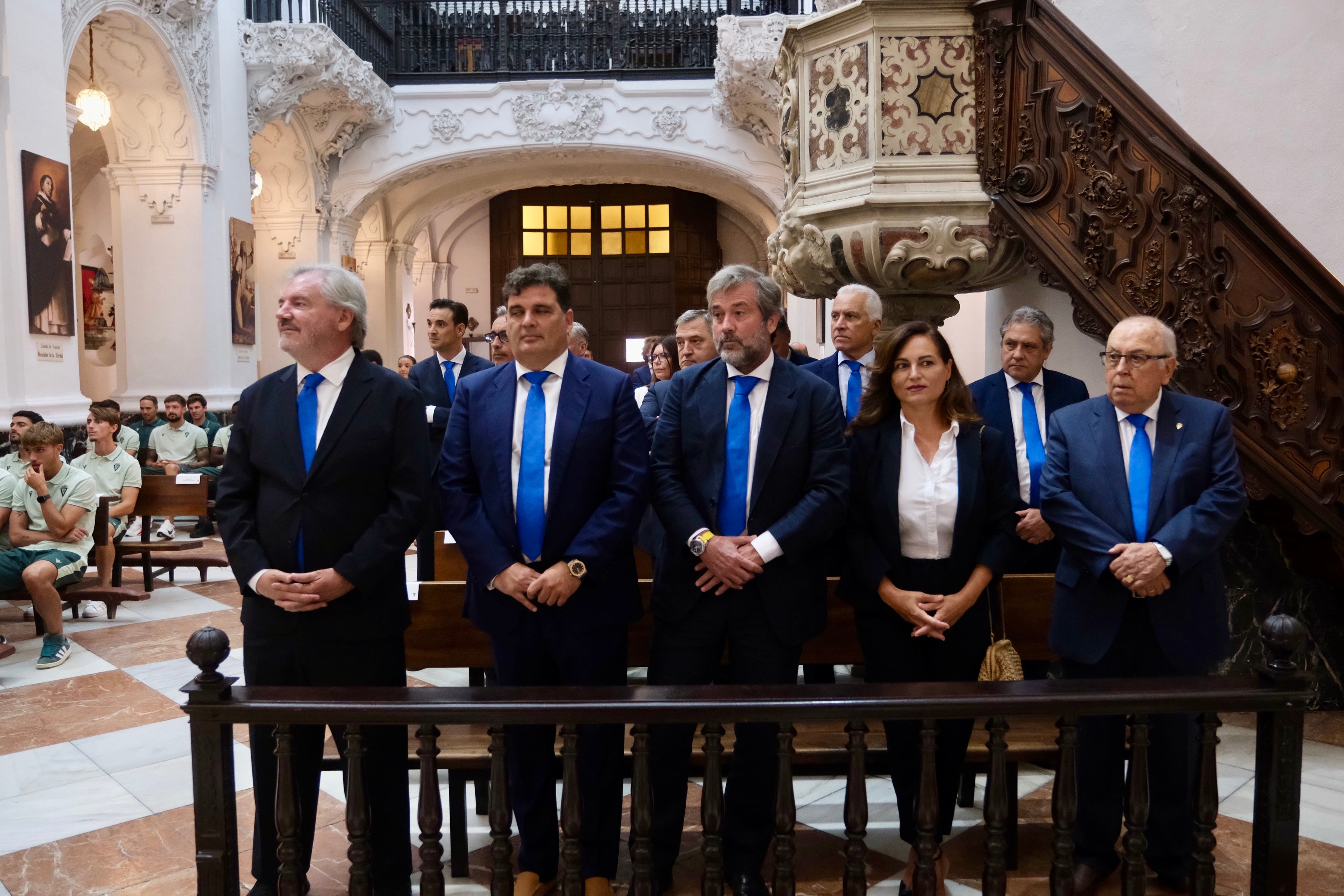 Las imágenes de la visita del Cádiz CF a la Patrona