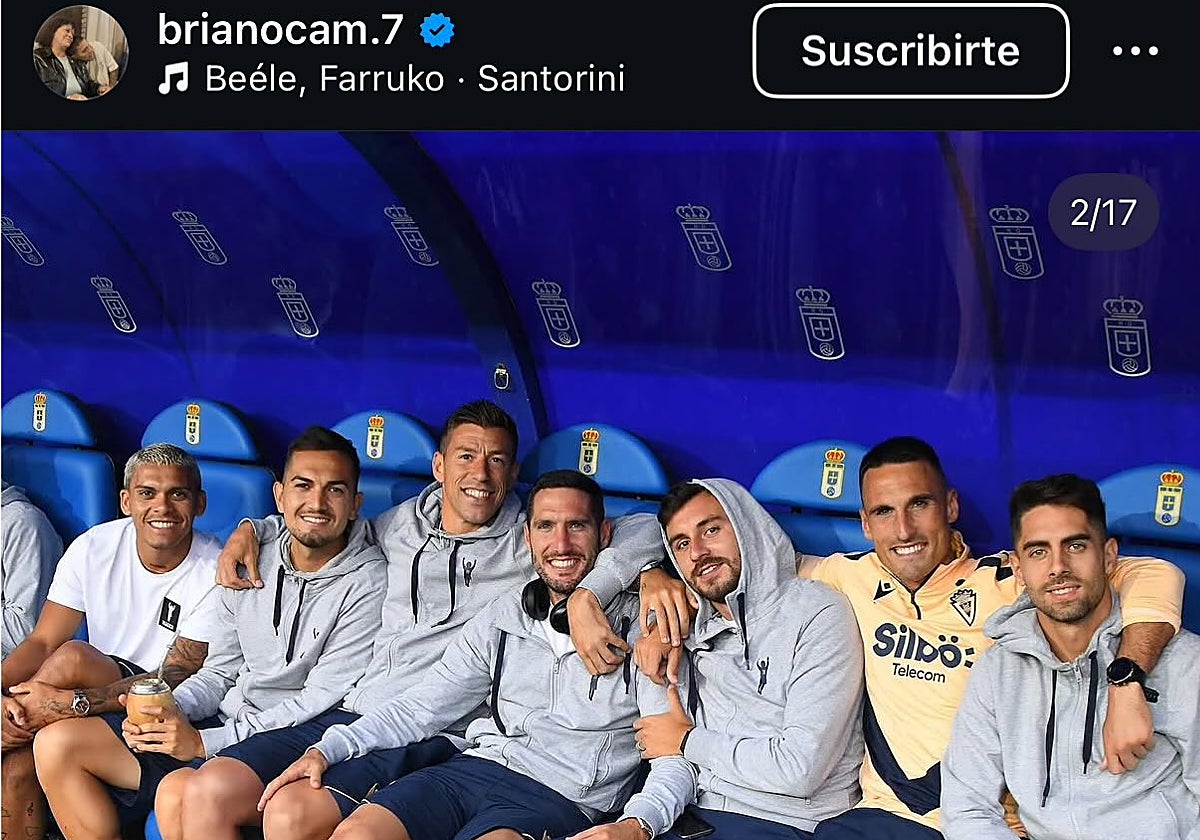 Imagen publicada por Brian en sus redes.