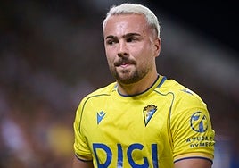 Ontiveros, seria duda en las filas del Cádiz CF para recibir al Albacete