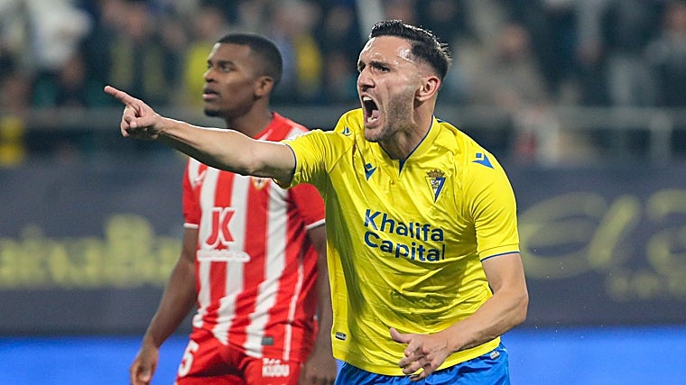 Lucas Pérez dejó huella en el Cádiz CF con sus goles.
