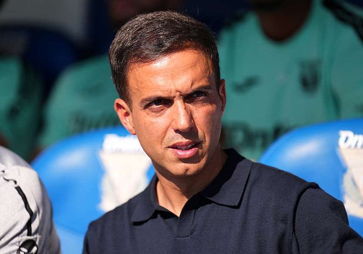 Borja Jiménez, entrenador del Sporting.