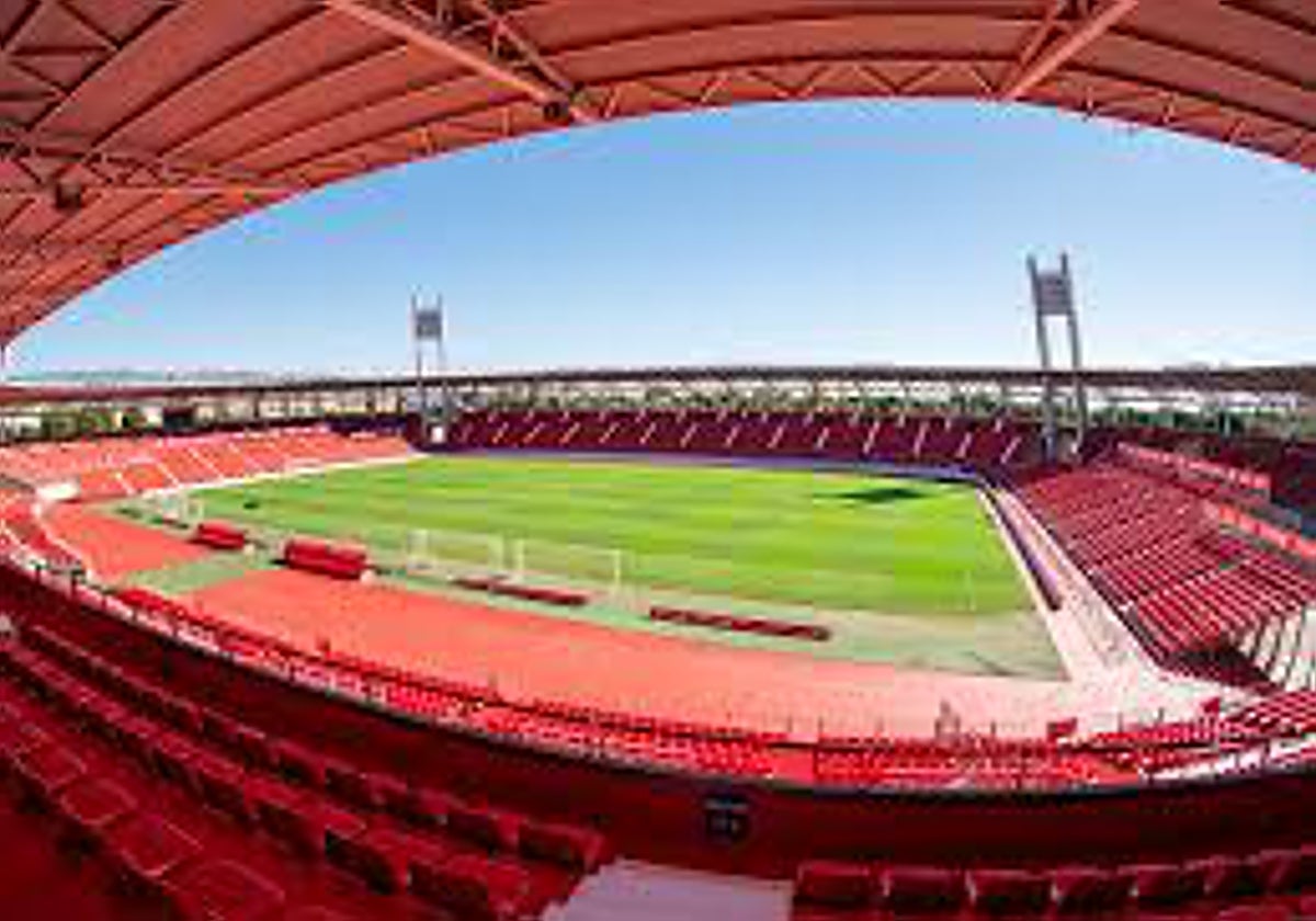 Estadio del Almería.
