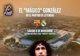 Mágico volverá a ser culé para jugar con Romario dentro de un equipo de leyendas azulgranas