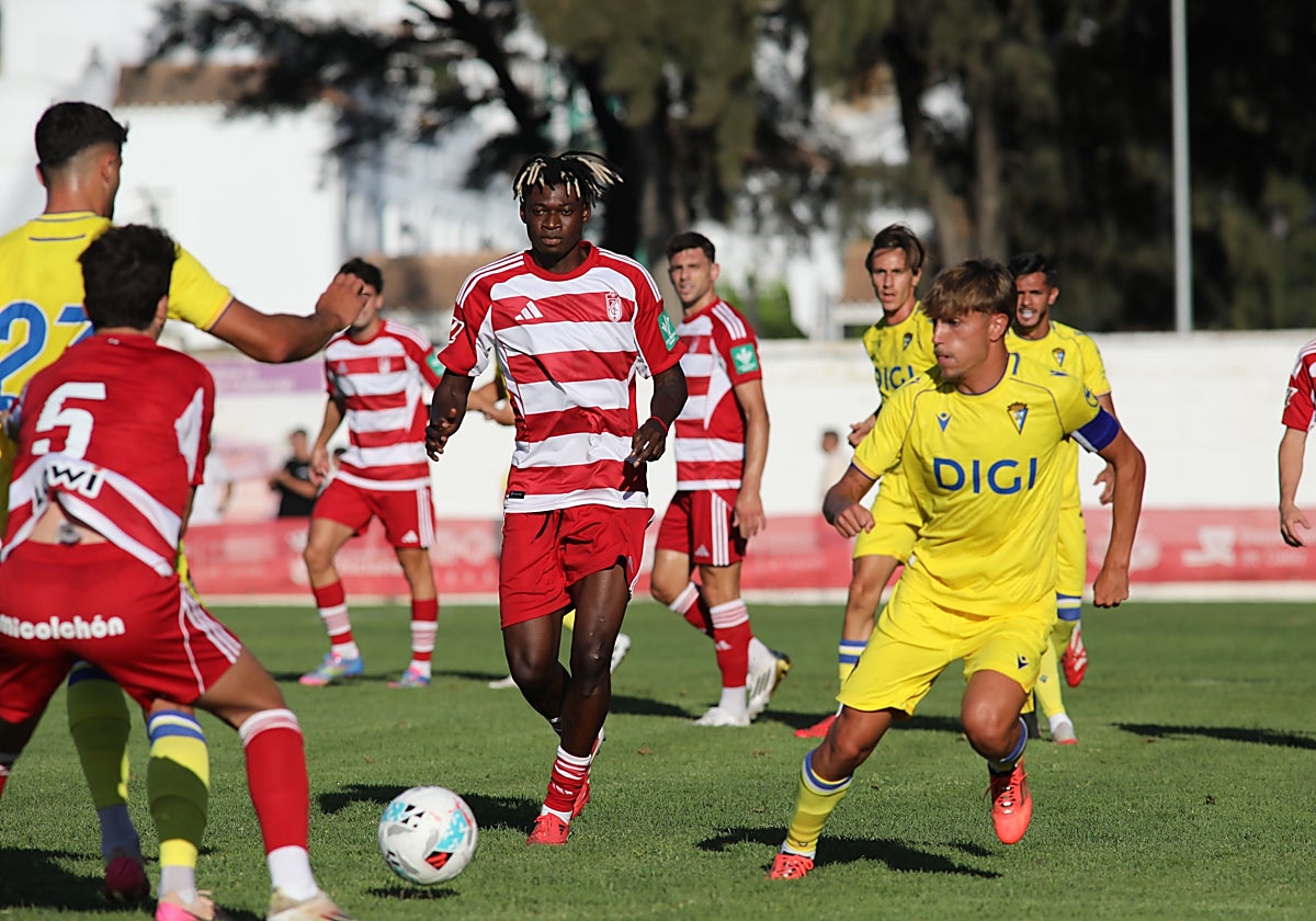 Granada y Cádiz CF ya se vieron las caras en la pretemporada.