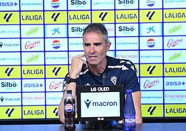 Garitano: «El equipo no se ha resentido defensivamente por el once que hemos sacado»