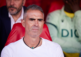 Garitano: «Hemos acabado el partido enteros y con buenas sensaciones»