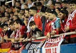 'Fan Zone' en la previa del Almería - Cádiz