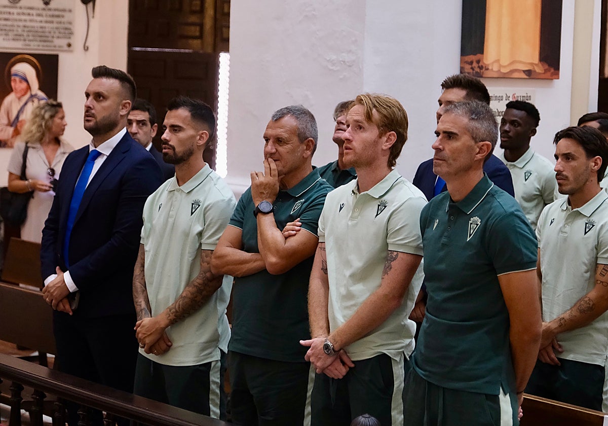 Juan Cala (i) y Gaizka Garitano (d).