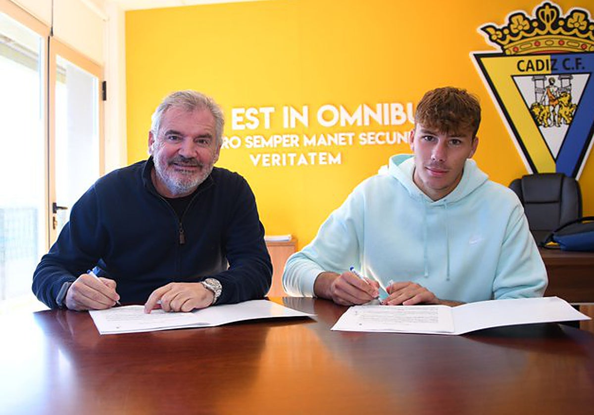 Jose González Jr. seguirá vinculado al Cádiz CF.