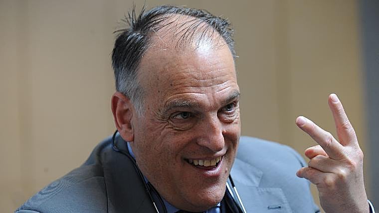 Javier Tebas, presidente de LaLiga.