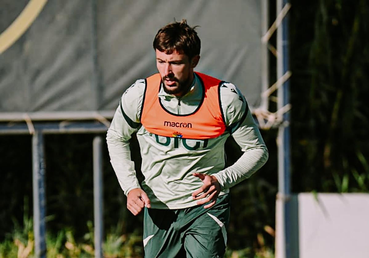 Bojan Kovacevic, en un entrenamiento