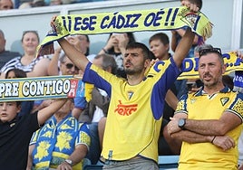 3x1 en entradas para los abonados cadistas en el Cádiz - Racing de Santander