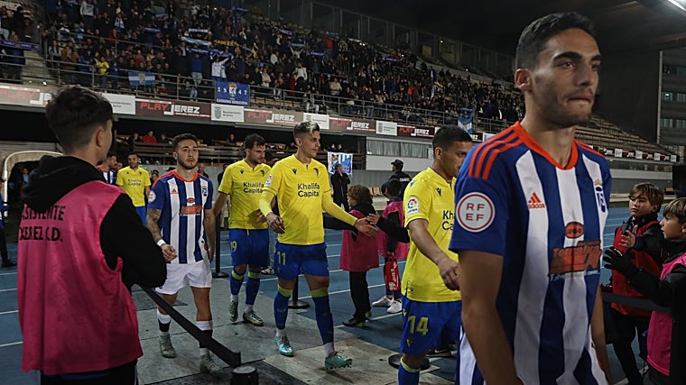 Amistoso celebrado en Chapín entre el Xerez CD y el Cádiz CF.