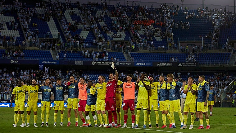 El Cádiz CF ganó el derbi al Málaga en La Rosaleda (0-1) e ilusionó al cadismo.