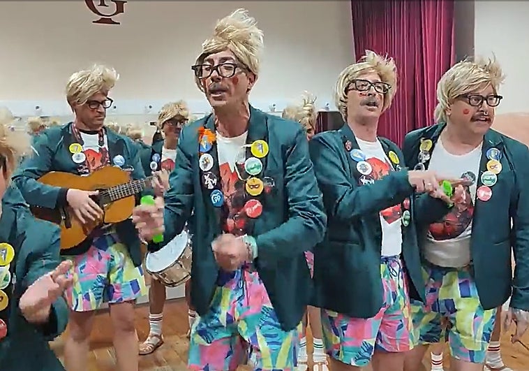 Vídeo: Así suena la chirigota 'Cádiz, qué bonita eres con tu puta madre', en camerinos