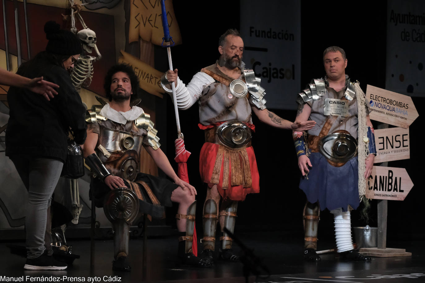 Fotos: Cuarteto &#039;Escuela taller gladiadores el Pópulo&#039;