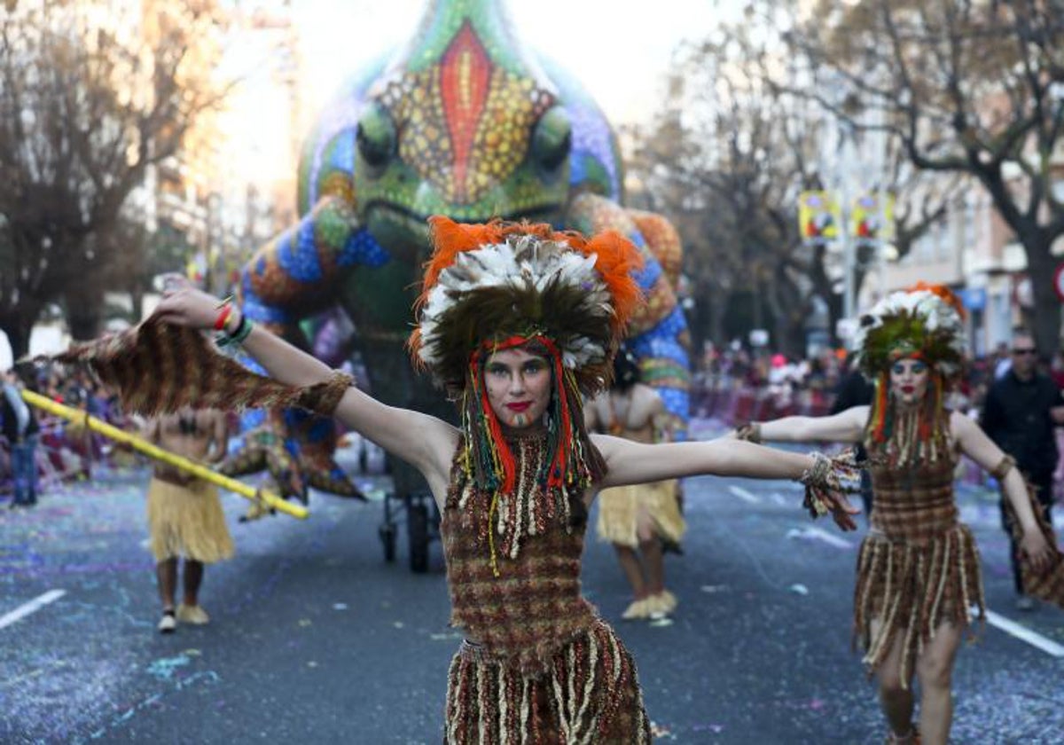 Cabalgata de Carnaval de Cádiz.