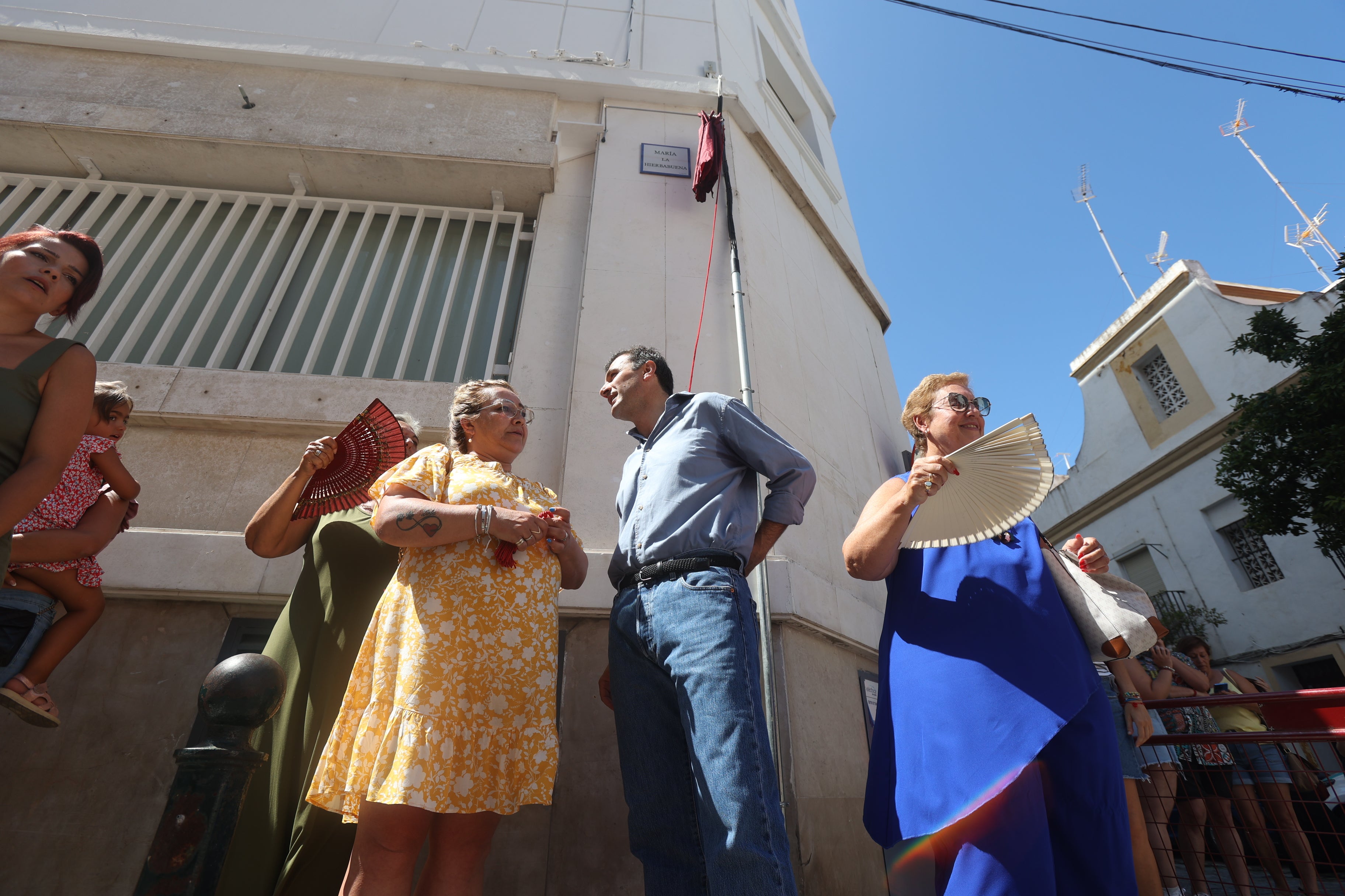 Fotos: El acto de inauguración de la calle a María &#039;La Hierbabuena&#039;