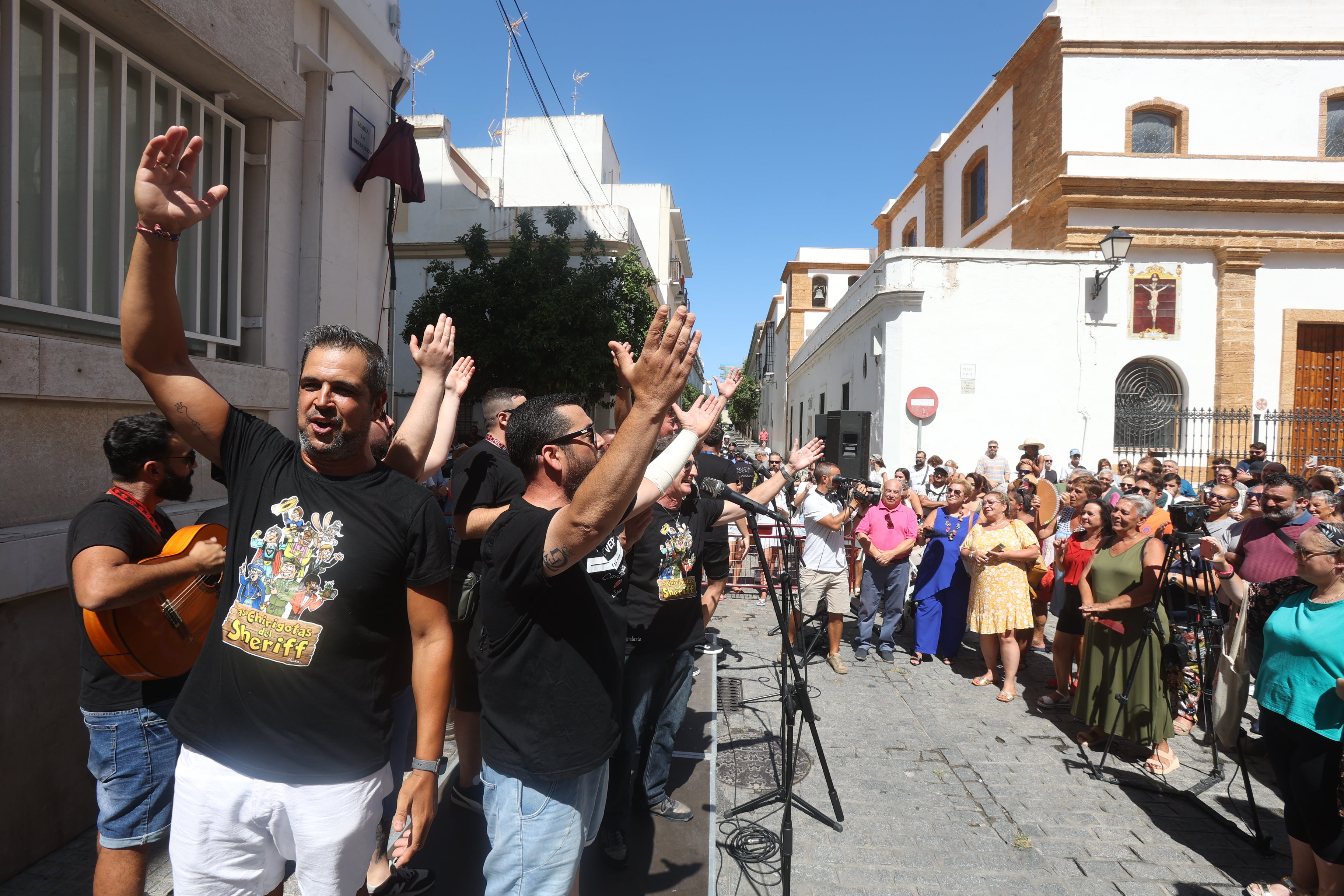 Fotos: El acto de inauguración de la calle a María &#039;La Hierbabuena&#039;