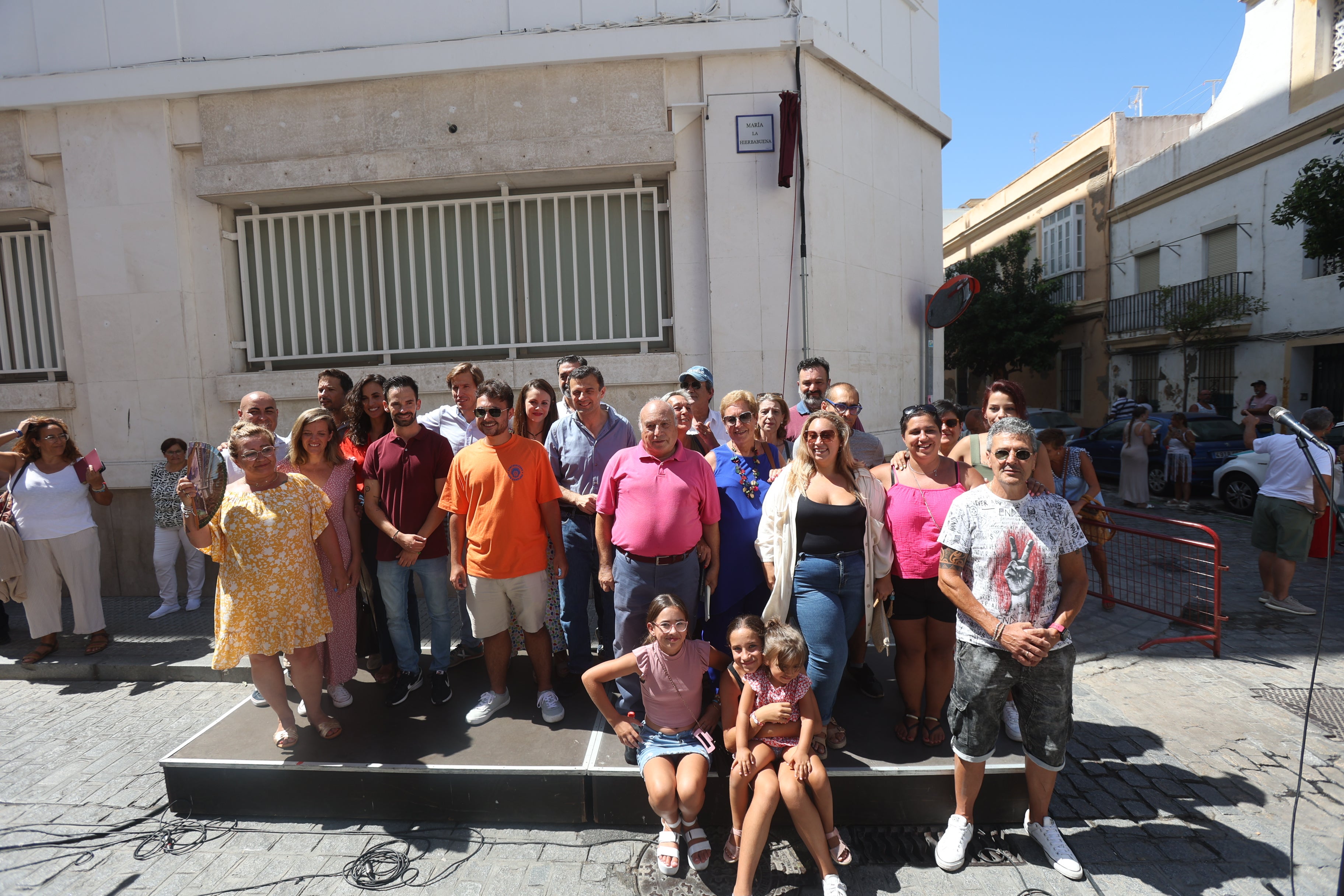 Fotos: El acto de inauguración de la calle a María &#039;La Hierbabuena&#039;