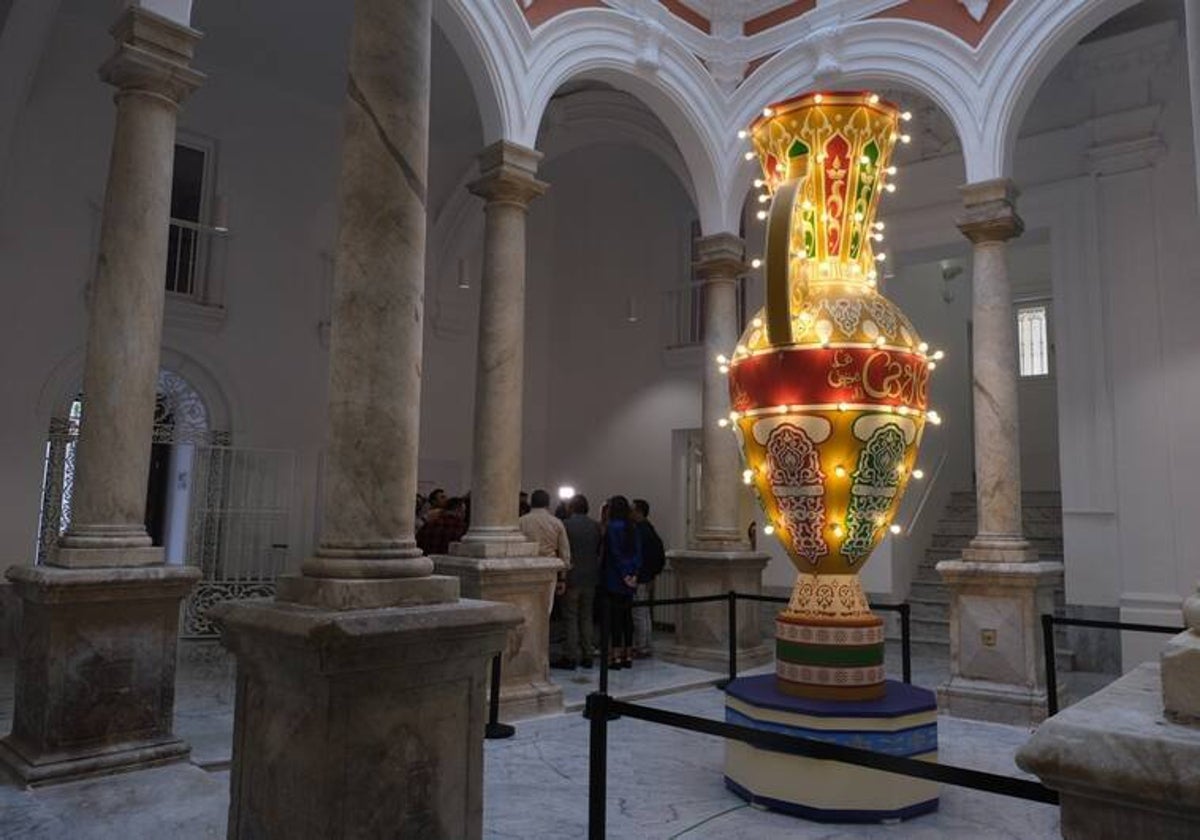 La casa del Carnaval pone fin a la exposición de Antonio Accame