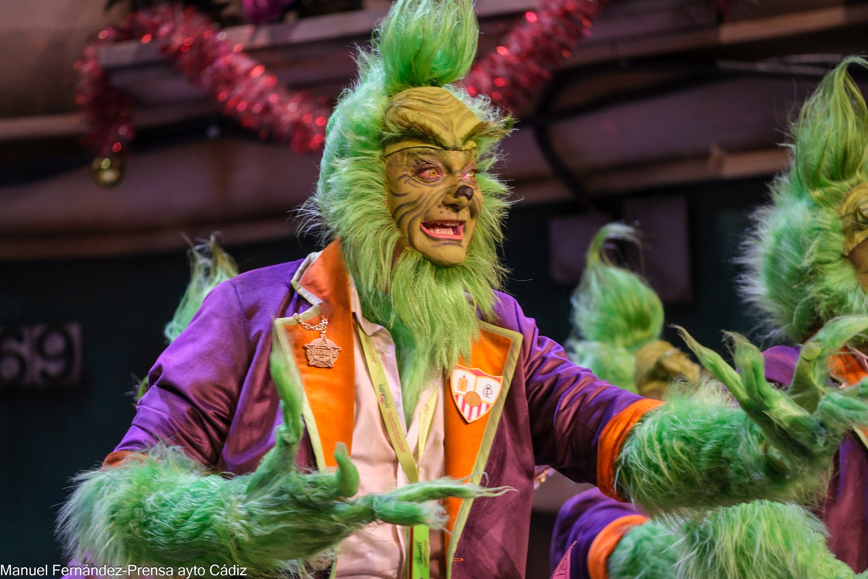 Fotos: El Sheriff presenta &#039;El Grinch de Cai&#039; en el Falla