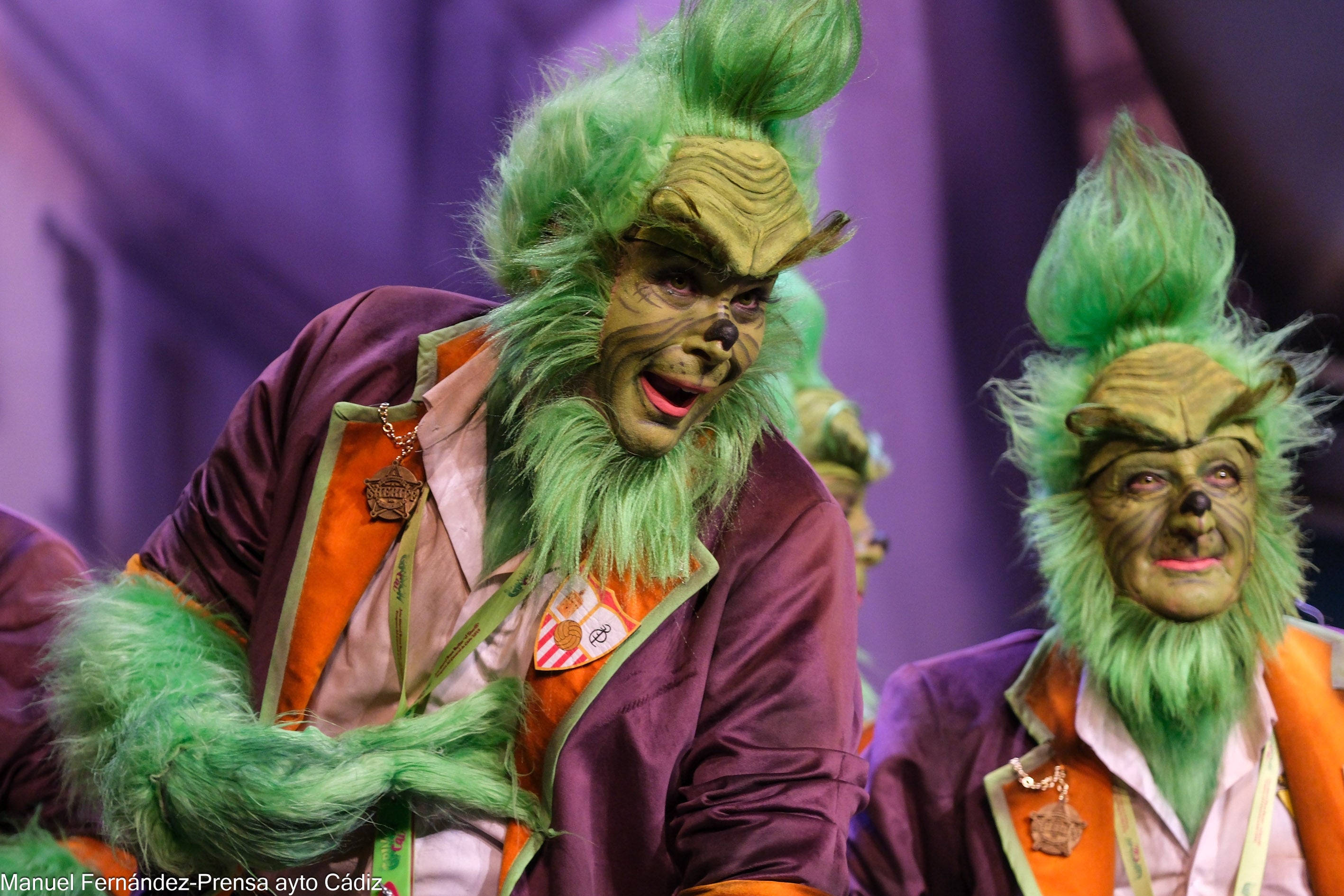 Fotos: El Sheriff presenta &#039;El Grinch de Cai&#039; en el Falla